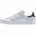 current obsession / white low-top leather sneakers 