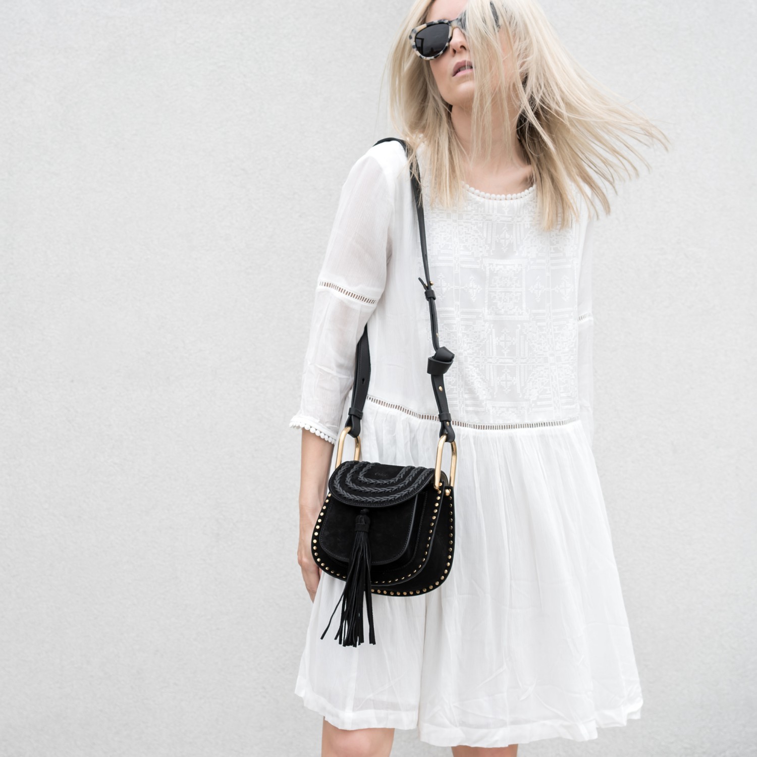 figtny.com | Chloe Hudson Mini Bag & Suncoo Dress