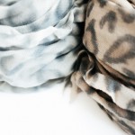 aritzia wilfred leopard scarf