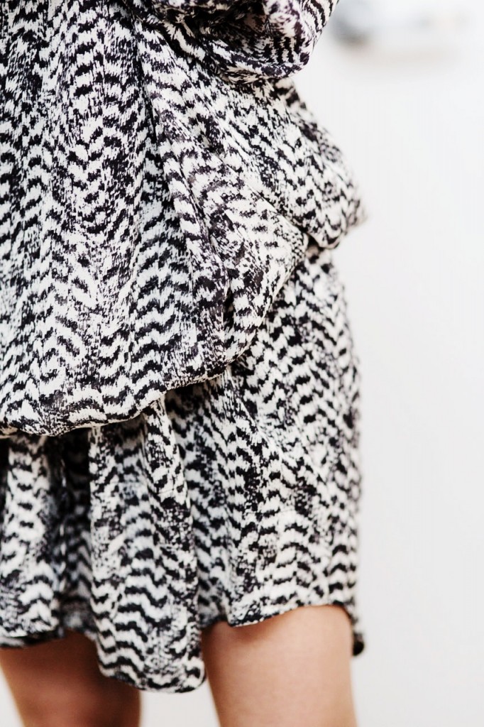 figtny.com | Isabel Marant for HM feather dress 