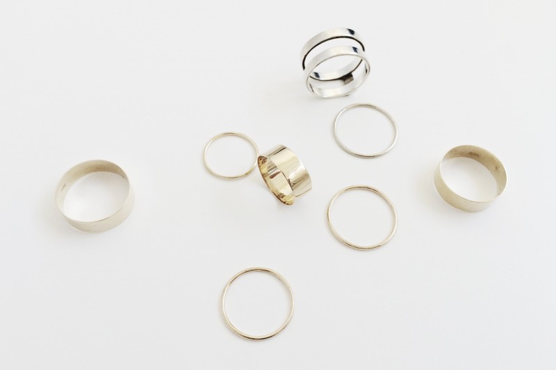 figtny.com | Vrai and Oro Stacking Rings 